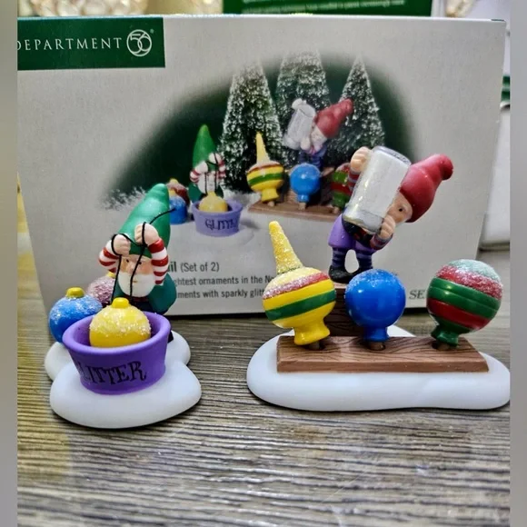 SOLD - Department 56 Glitter Detail - Picture 2 of 7